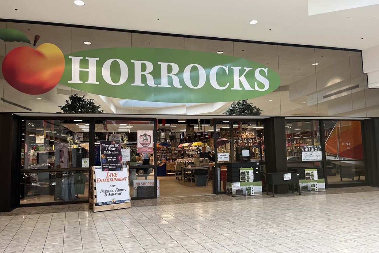 sign for Horrocks