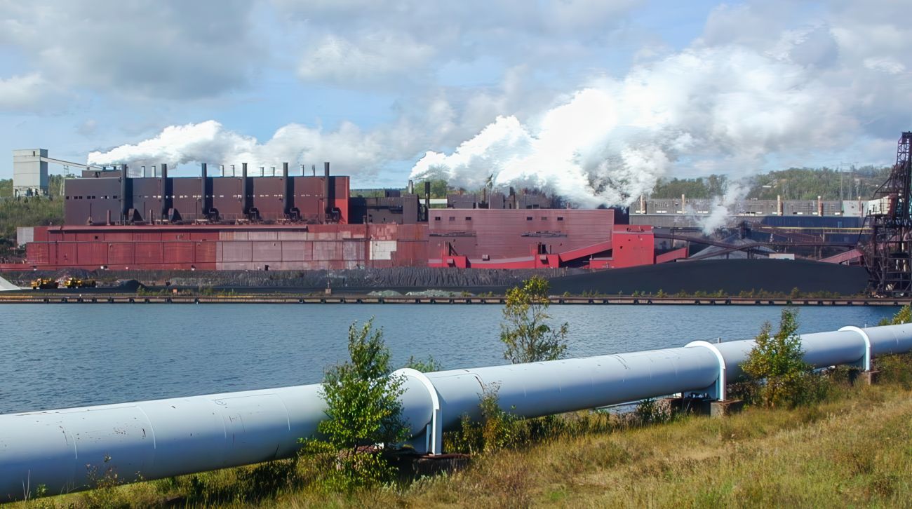 A plant in Silver Bay, Minnesota. 